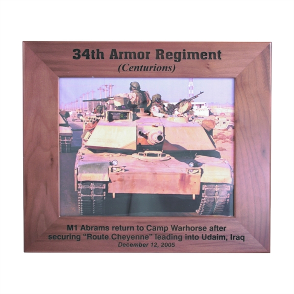 10 5/8" x 13 1/2" x 1/2" walnut wood frame for... from ASI 74601 Calico