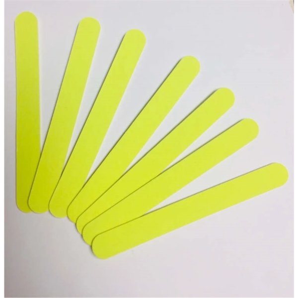 Neon Yellow Emery board. (nail file) 4.625... from ASI 57713 Glow Promotions / Glow Promotions