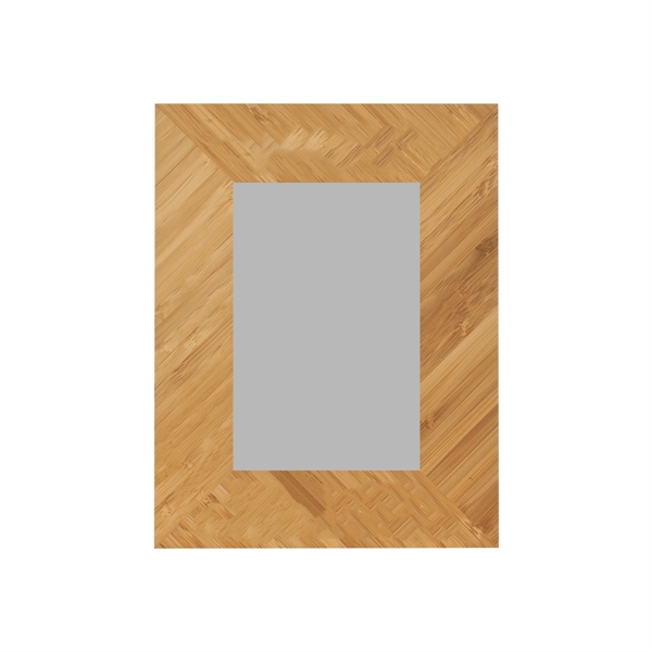 6 5/8" x 8 5/8" x 1/2"  bamboo wood frame... from ASI 74601 Calico