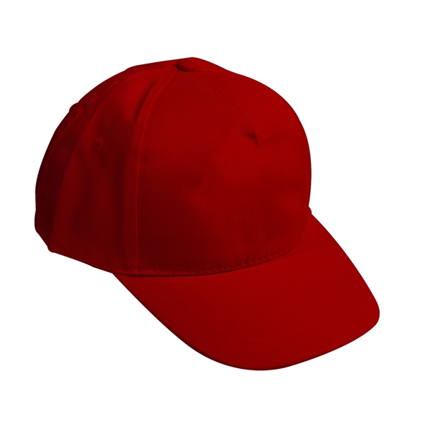 100% polyester five-panel ball cap with cotton sweatband, sewn eyelets and... from ASI 62088 IDProductsource