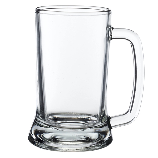 16.25 oz. glass beer tankard with thick glass crossword handy and... from ASI 39552 BEL Promo