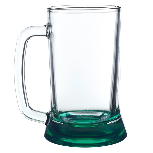 16.25 oz. glass beer tankard with thick glass crossword handy and... from ASI 39552 BEL Promo