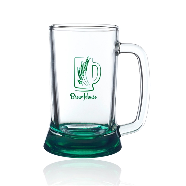 16.25 oz. glass beer tankard with thick glass crossword handy and... from ASI 39552 BEL Promo