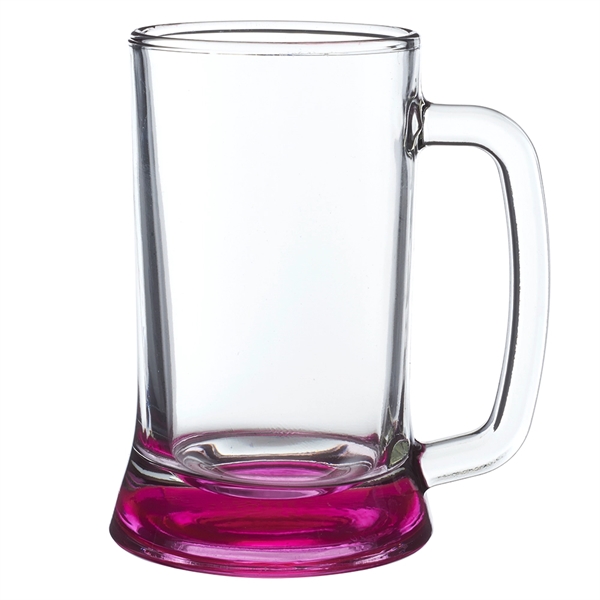 16.25 oz. glass beer tankard with thick glass crossword handy and... from ASI 39552 BEL Promo