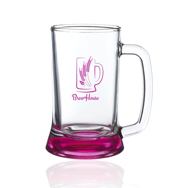 16.25 oz. glass beer tankard with thick glass crossword handy and... from ASI 39552 BEL Promo