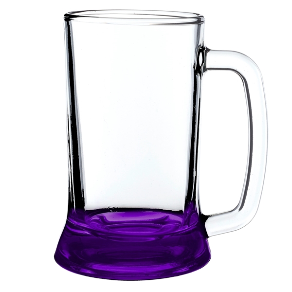 16.25 oz. glass beer tankard with thick glass crossword handy and... from ASI 39552 BEL Promo