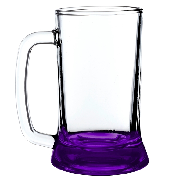 16.25 oz. glass beer tankard with thick glass crossword handy and... from ASI 39552 BEL Promo