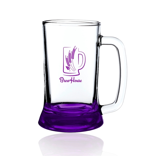 16.25 oz. glass beer tankard with thick glass crossword handy and... from ASI 39552 BEL Promo
