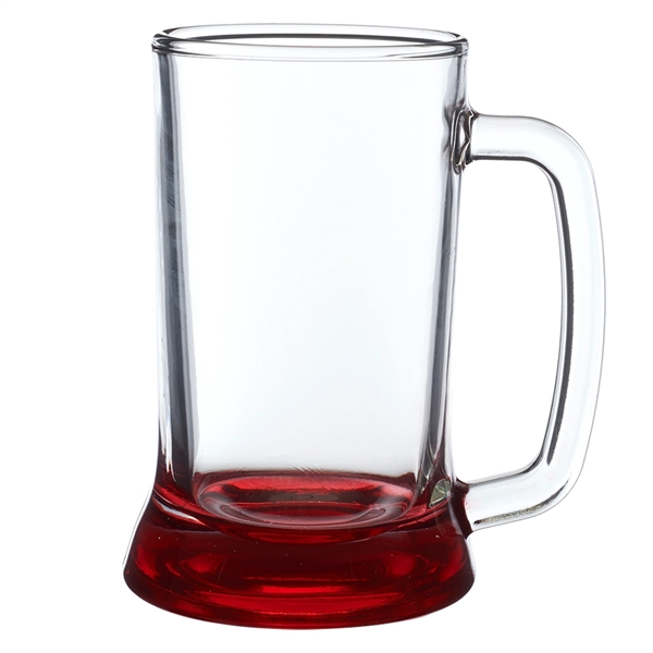 16.25 oz. glass beer tankard with thick glass crossword handy and... from ASI 39552 BEL Promo