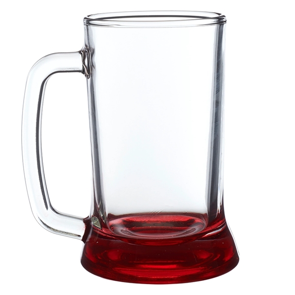 16.25 oz. glass beer tankard with thick glass crossword handy and... from ASI 39552 BEL Promo