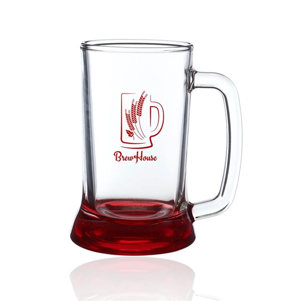 16.25 oz. glass beer tankard with thick glass crossword handy and... from ASI 39552 BEL Promo