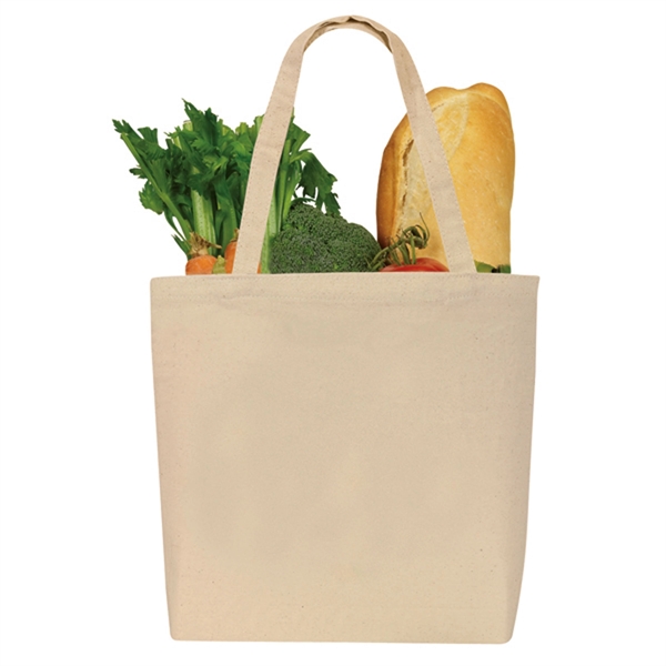 Tote made of 7 oz. 100% raw cotton canvas. 100% recyclable,... from ASI 46420 Continental Mkting Svc Inc / CMBags