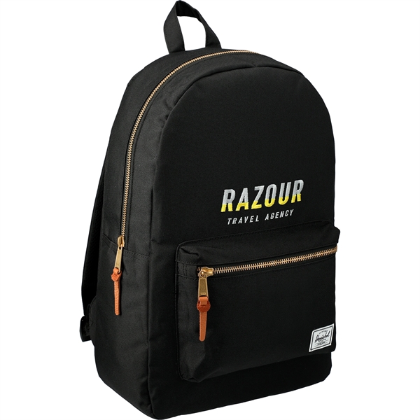 The Herschel Settlement Backpack modernizes an iconic vintage style with unique... from ASI 66887 PCNA / Leed’s