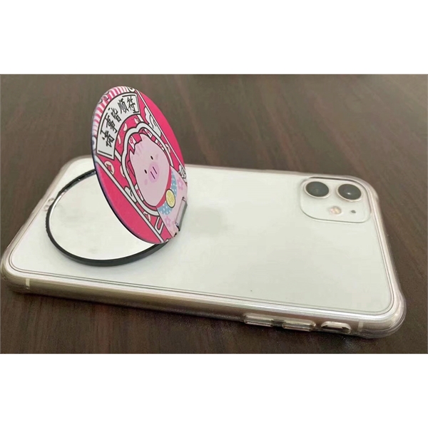 Mirror phone media stand sticks flat to a phone, tablet, with... from ASI 62635 Inno-Vative Solutions Grp LTD