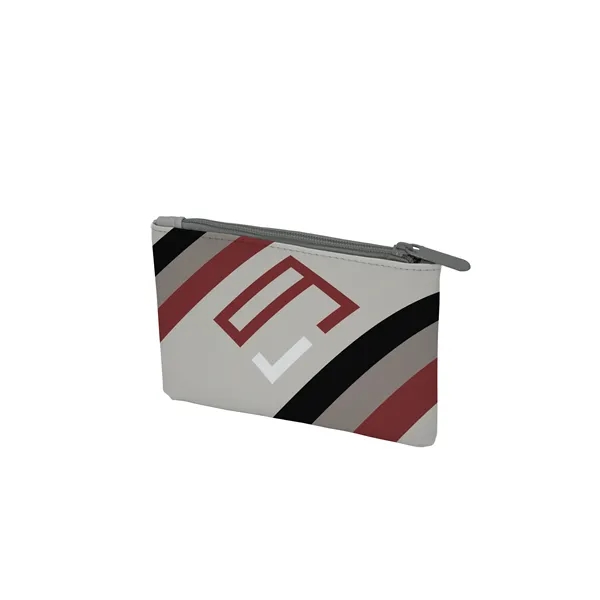 Full-color, full-bleed 1.2mm crosshatch vegan leather pouch with same design on... from ASI 45657 Pop! Promos