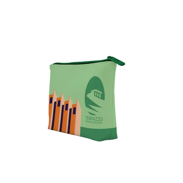 Full-color, full-bleed 1.2mm crosshatch vegan leather pouch with your choice of... from ASI 45657 Pop! Promos