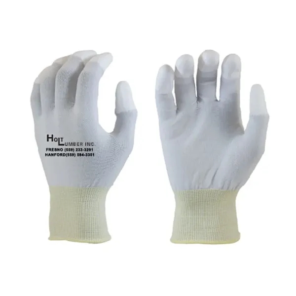 White polyurethane coated fingertip glove. Item sizes: small-XL. 25 dozen/ctn. 1... from ASI 79951 Promosafe