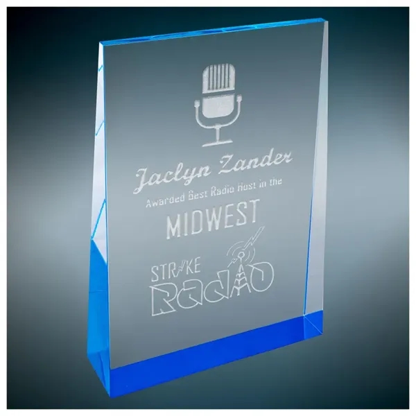 4" x 6" Acrylic Wedge Award... from ASI 72657 Active Life Promo / Apres Ski