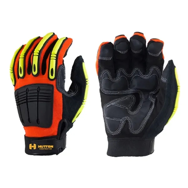 Deluxe, mechanics glove, rubber knuckle guards, screen printed. 6 dozen/ctn. 1... from ASI 79951 Promosafe / Promosafe
