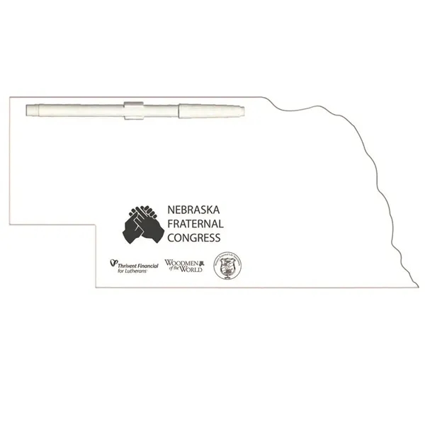 Nebraska State shaped dry erase memo board with marker.... from ASI 67620 Lion Circle Corp / Lion/Circle