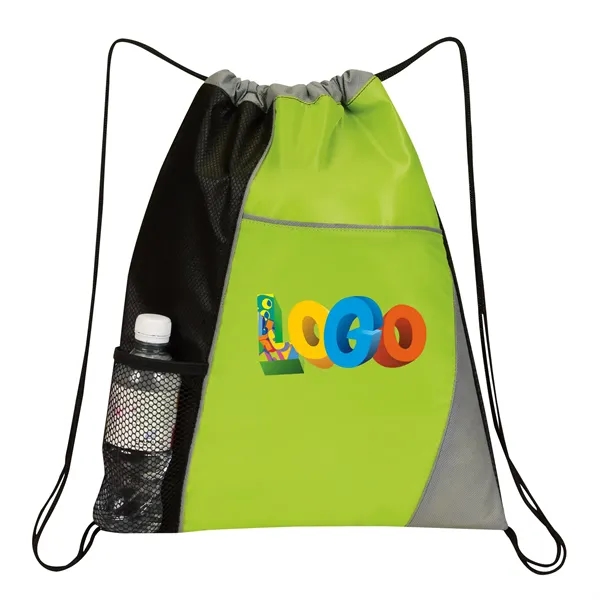 Bag made of 210 Denier polyurethane and diamond non woven polypropylene... from ASI 46420 Continental Mkting Svc Inc / CMBags
