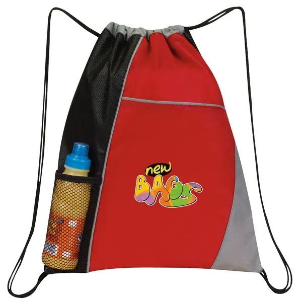 Bag made of 210 Denier polyurethane and diamond non woven polypropylene... from ASI 46420 Continental Mkting Svc Inc / CMBags