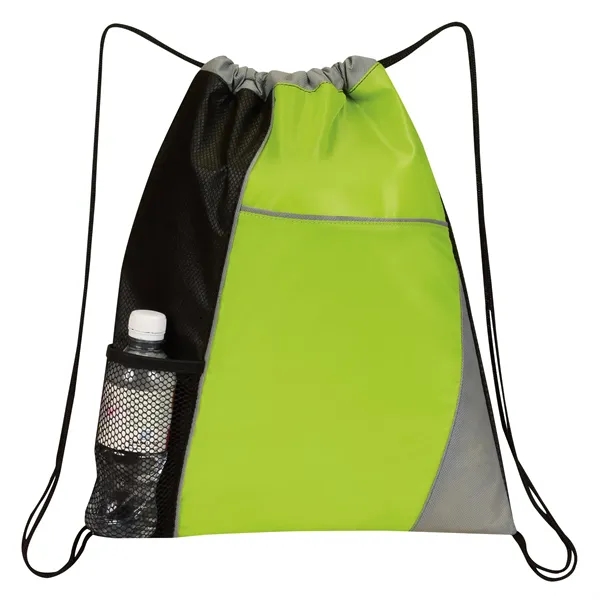 Bag made of 210 Denier polyurethane and diamond non woven polypropylene... from ASI 46420 Continental Mkting Svc Inc / CMBags