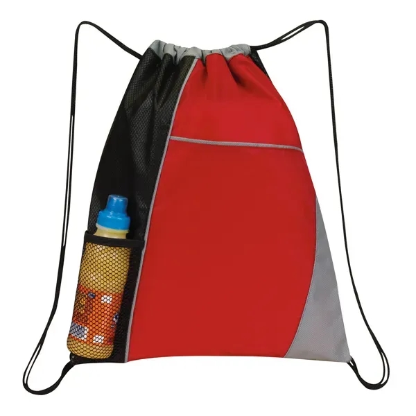 Bag made of 210 Denier polyurethane and diamond non woven polypropylene... from ASI 46420 Continental Mkting Svc Inc / CMBags