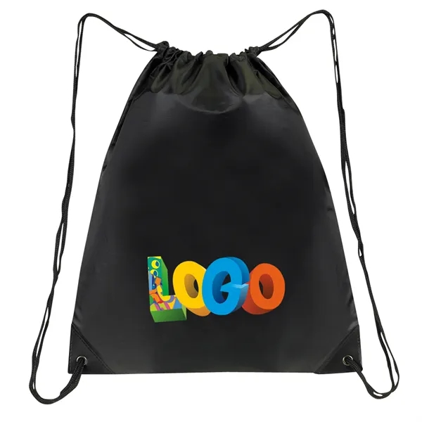 Made of nylon 210 denier, this all-purpose drawstring tote measures 15"... from ASI 46420 Continental Mkting Svc Inc / CMBags