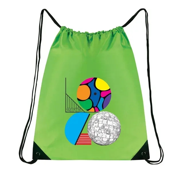 Made of nylon 210 denier, this all-purpose drawstring tote measures 15"... from ASI 46420 Continental Mkting Svc Inc / CMBags