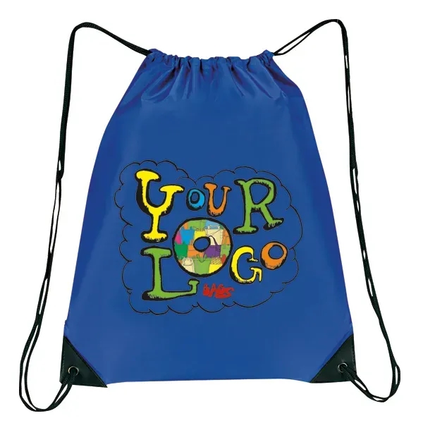 Made of nylon 210 denier, this all-purpose drawstring tote measures 15"... from ASI 46420 Continental Mkting Svc Inc / CMBags