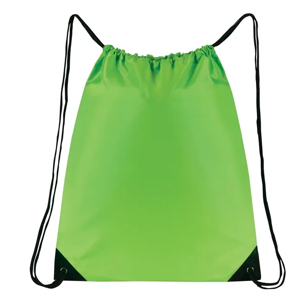 Made of nylon 210 denier, this all-purpose drawstring tote measures 15"... from ASI 46420 Continental Mkting Svc Inc / CMBags