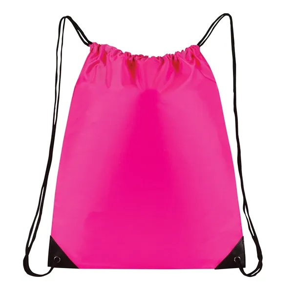 Made of nylon 210 denier, this all-purpose drawstring tote measures 15"... from ASI 46420 Continental Mkting Svc Inc / CMBags