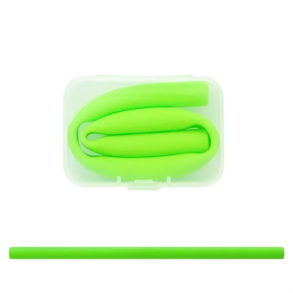 Silicone Straws with Rectangular box... from ASI 39820 Opusline (Benmex) / Opus Line