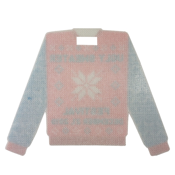 USA Made one side 4CP dye sublimation printed Christmas ornament, cut-to-shape,... from ASI 90160 Suntex Industries