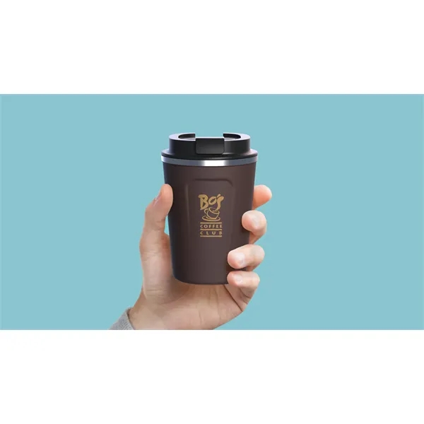 Coffee cup gift set with 2 cups featuring easy grip handles... from ASI 31518 ADNART