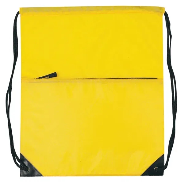 Made of 210 denier nylon, this all-purpose drawstring tote measures 15"... from ASI 46420 Continental Mkting Svc Inc / CMBags