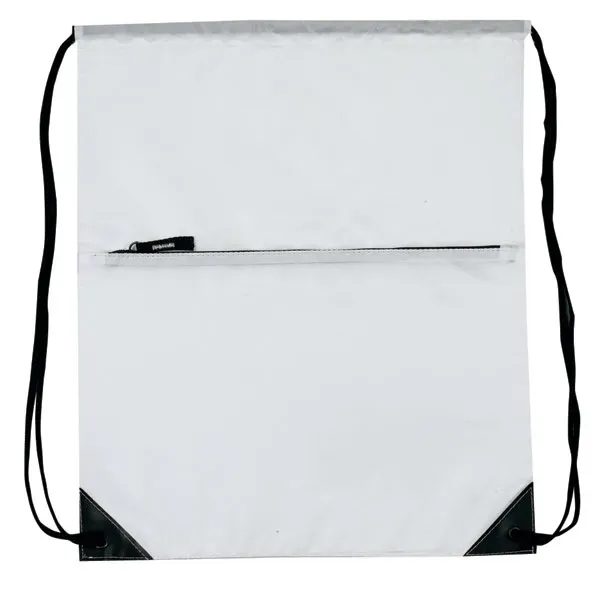 Made of 210 denier nylon, this all-purpose drawstring tote measures 15"... from ASI 46420 Continental Mkting Svc Inc / CMBags