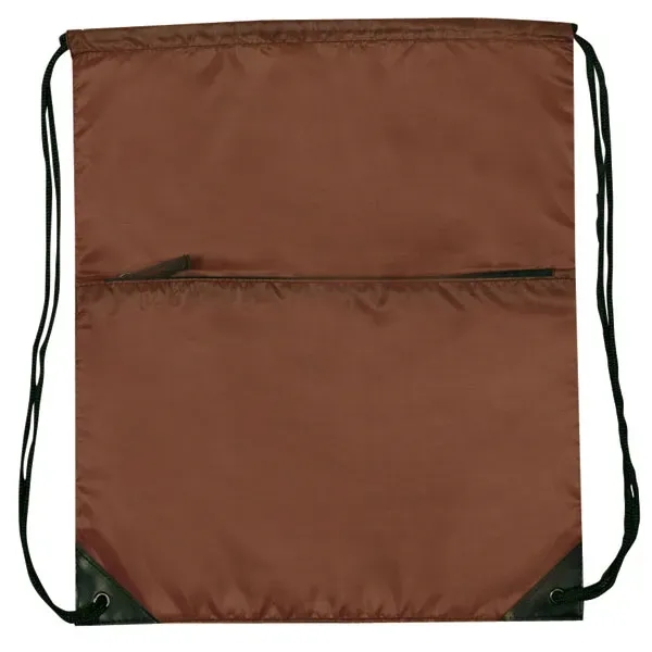 Made of 210 denier nylon, this all-purpose drawstring tote measures 15"... from ASI 46420 Continental Mkting Svc Inc / CMBags