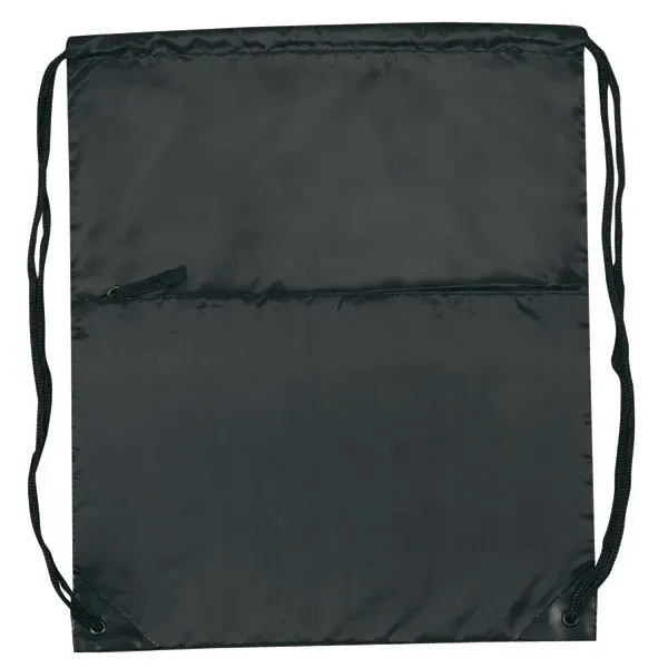 Made of 210 denier nylon, this all-purpose drawstring tote measures 15"... from ASI 46420 Continental Mkting Svc Inc / CMBags