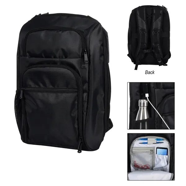 RFID laptop backpack and briefcase with several pockets and added features... from ASI 61125 Hit Promotional Products / Hit®
