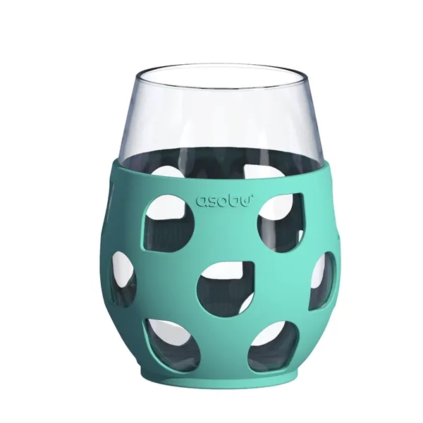 Gift set of 4 stemless wine glasses with silicone cozies, 17... from ASI 31518 ADNART / Ad-N-Art