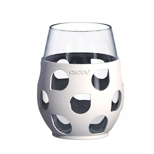 Gift set of 4 stemless wine glasses with silicone cozies, 17... from ASI 31518 ADNART / Ad-N-Art