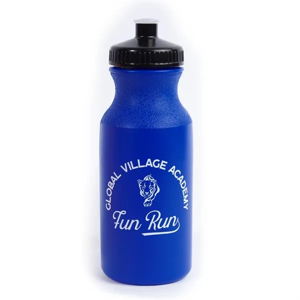 20 oz. polyethylene water bottle with flip top lid and easy... from ASI 62088 IDProductsource