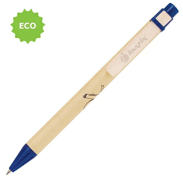 Click action recycle pen, made from recycled paper.... from ASI 79535 Primetime / Primetime