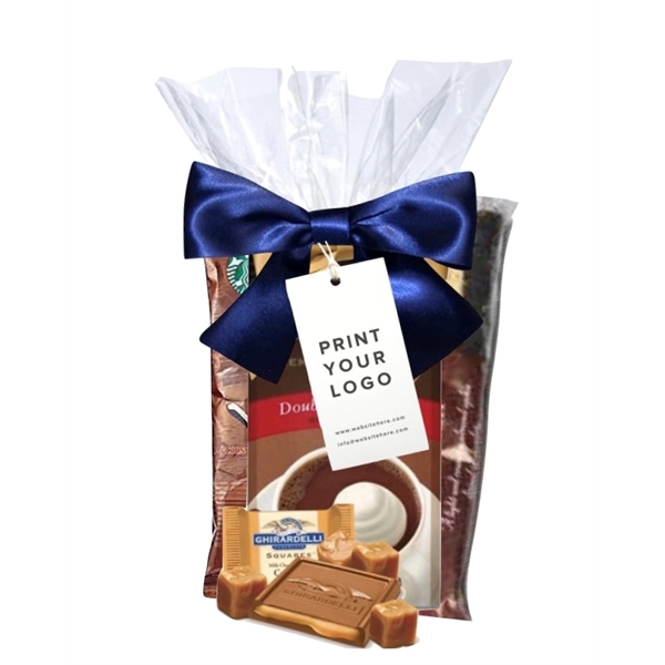 Starbucks Coffee, Ghirardelli Cocoa, Chocolate Square and Cookie Kit... from ASI 89971 Stuff A Mug