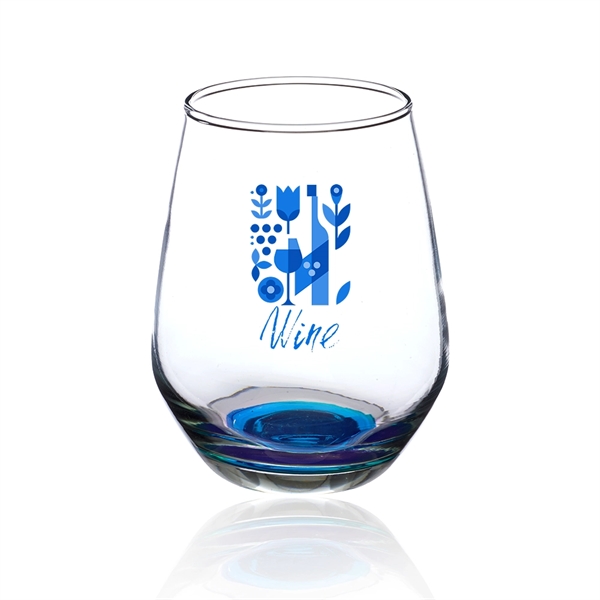 12 oz. wine glass with stemless design, brim and handful base.... from ASI 39552 BEL Promo