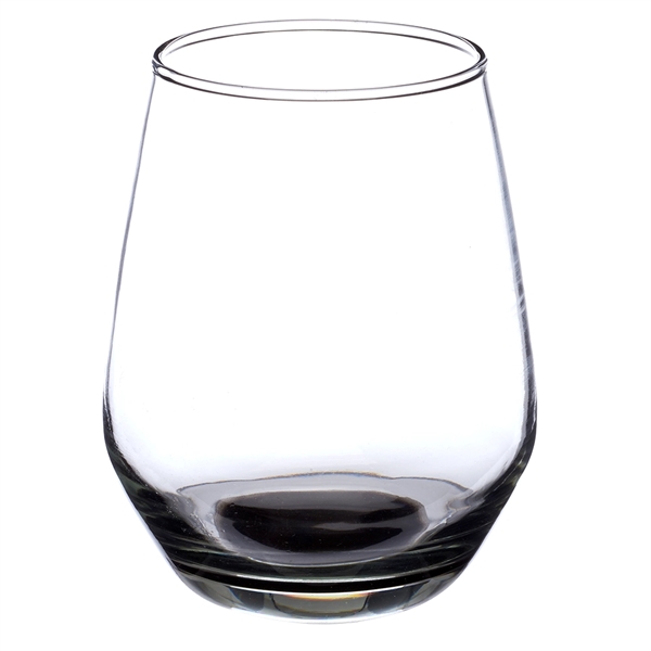 12 oz. wine glass with stemless design, brim and handful base.... from ASI 39552 BEL Promo