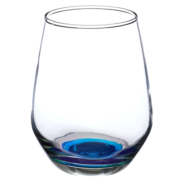 12 oz. wine glass with stemless design, brim and handful base.... from ASI 39552 BEL Promo