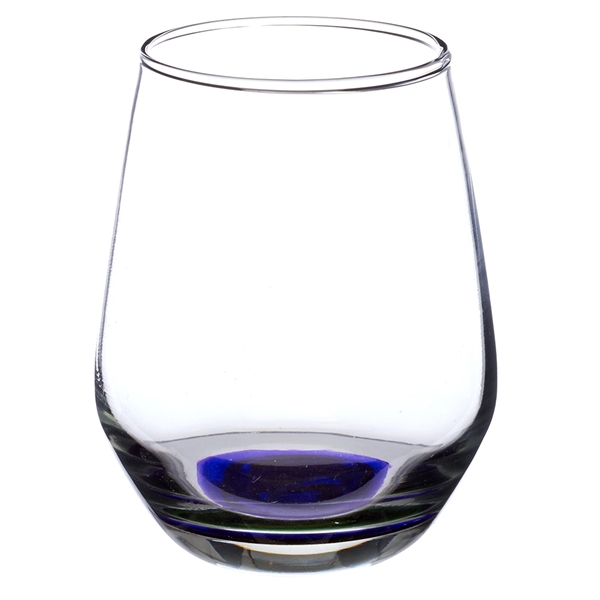 12 oz. wine glass with stemless design, brim and handful base.... from ASI 39552 BEL Promo